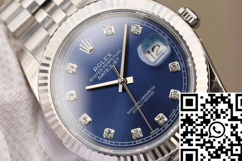 Datejust Rolex EW Dial Factory Blue M126334-0016 1228